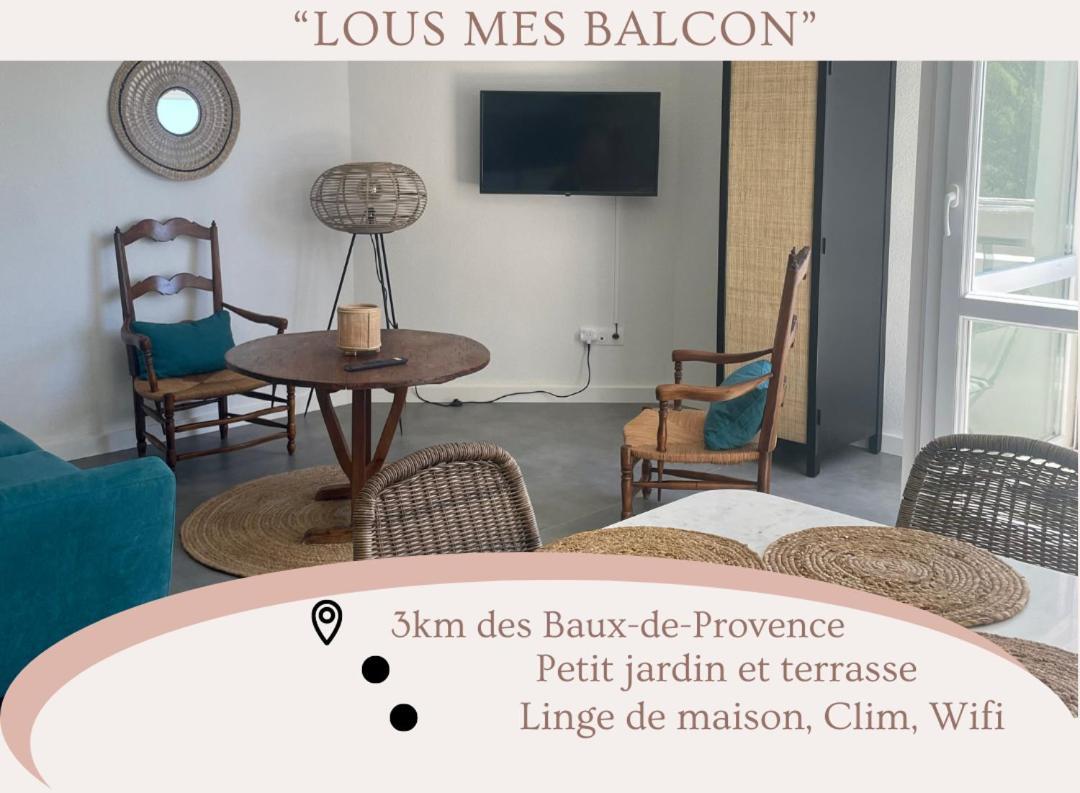 "Lou Mes" Les Baux Balcon Διαμέρισμα Εξωτερικό φωτογραφία